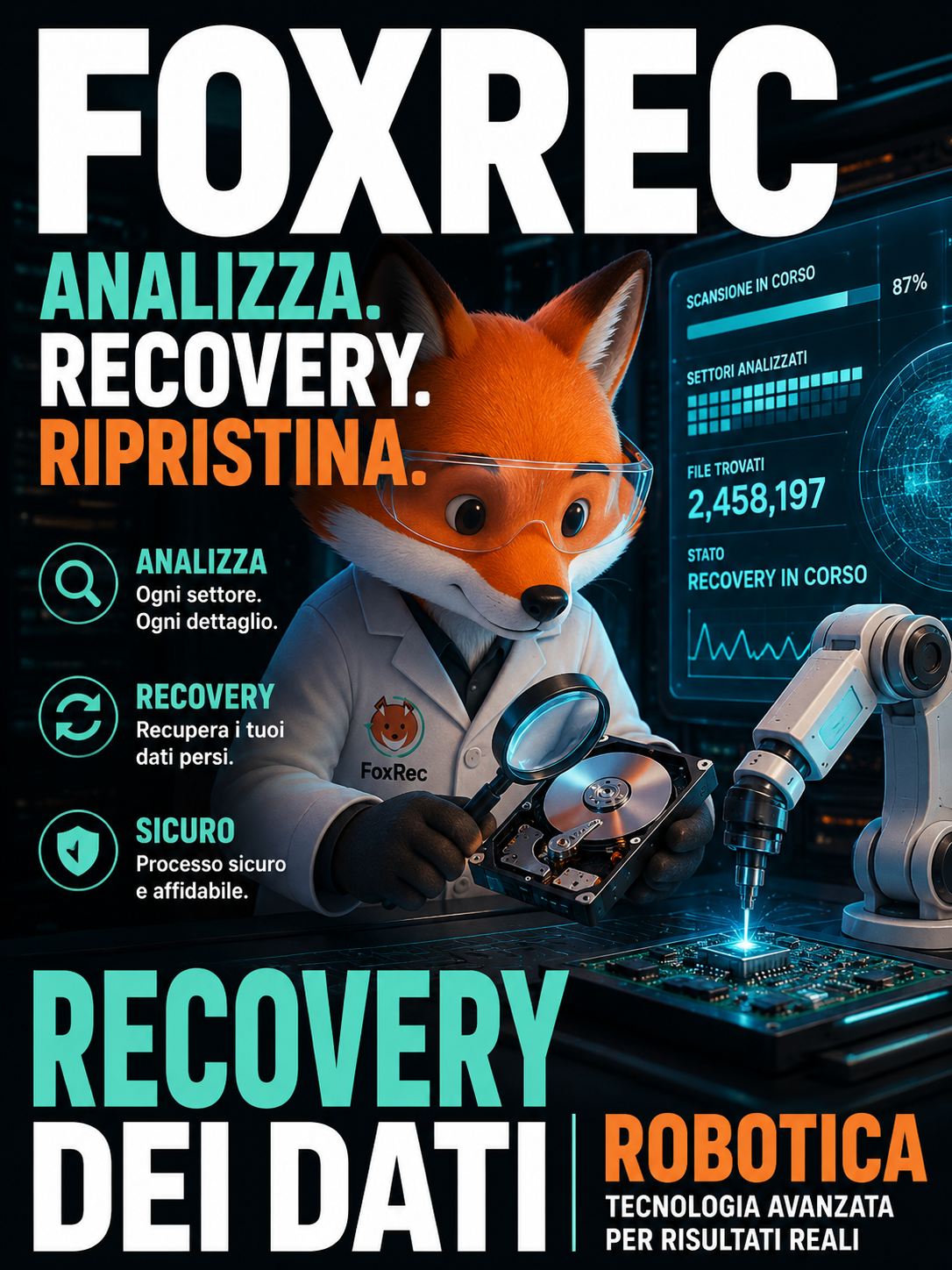Forensic Recovery Media X-platform
